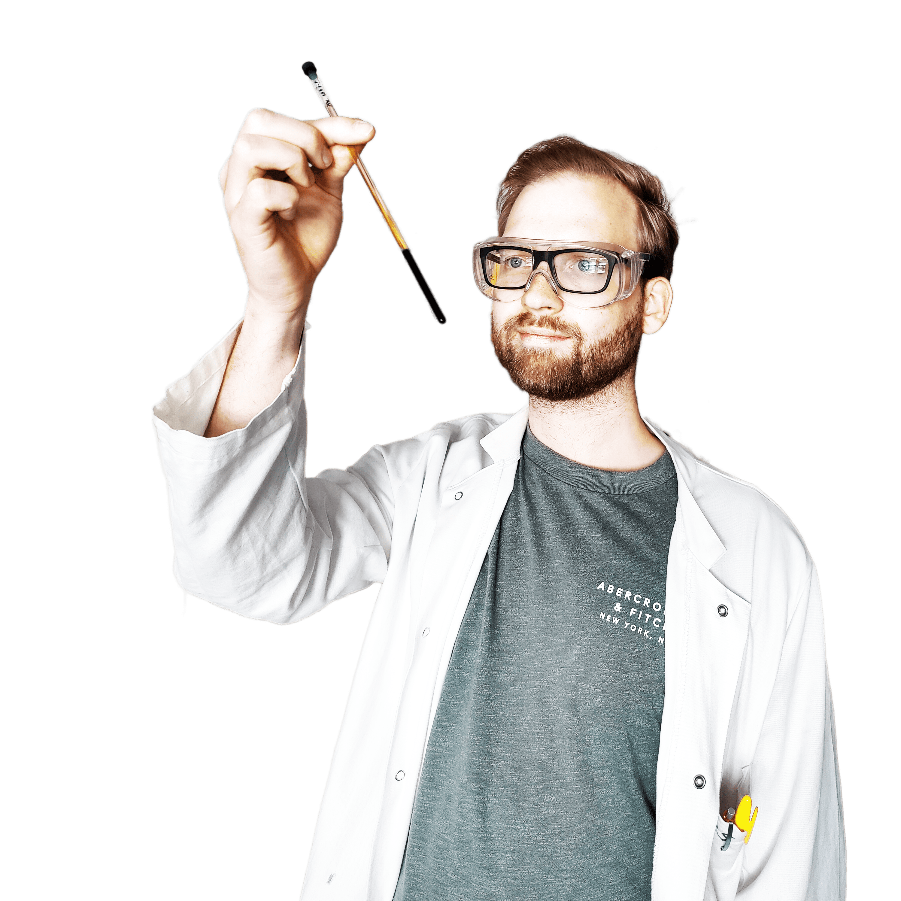 Jens in seinem Labor